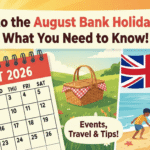 August Bank Holiday 2026