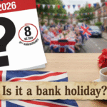 Is VE Day 2026 a bank holiday?