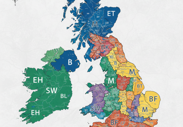 UK Postcode Map