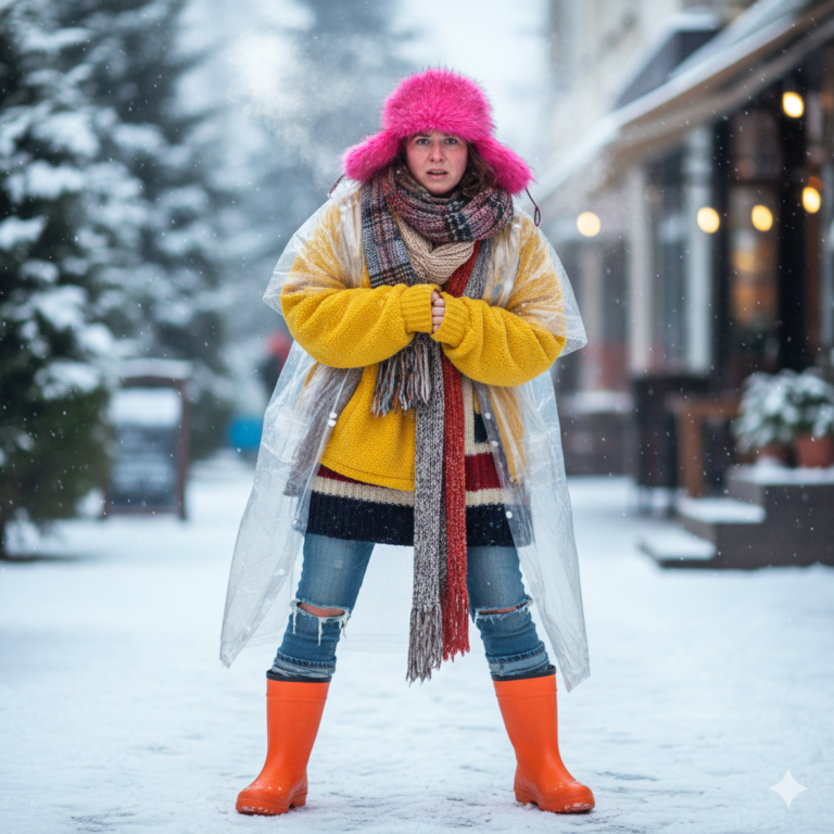 common winter fashion mistake